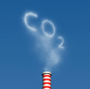 CO2 fra skorsten