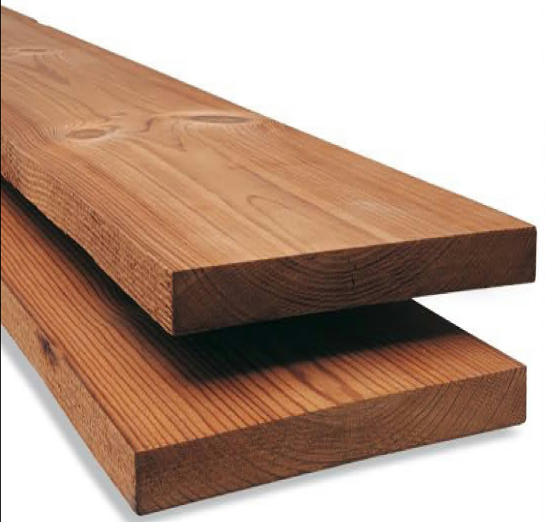 Thermowood - planker (Kilde: Moelven)