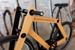 Sandwichbike - cykel af træ