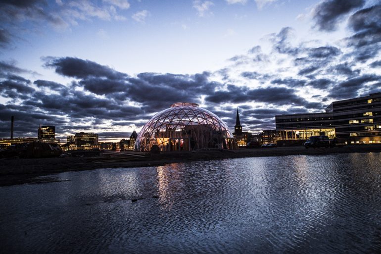 Netværksmøde i Dome of Visions på Pier 2 i Aarhus.
